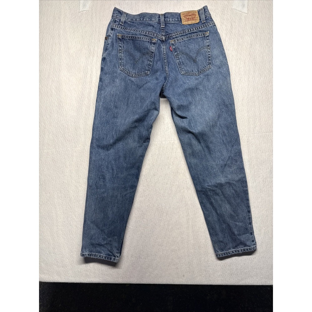 Vintage Levi's 550 Women's Relaxed Fit Tapered Leg Med Wash Size 12M - Picture 2 of 16